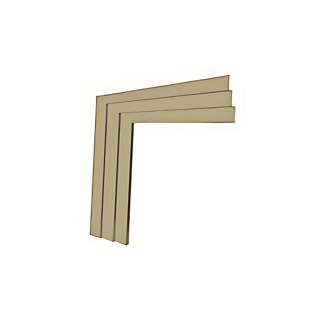 Cornice in polistirolo resinato 123 - moderno - larghezza 12cm