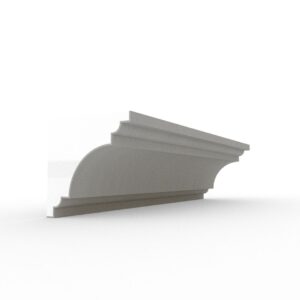 Cornicione in polistirolo resinato 1 - classico - larghezza 16 cm