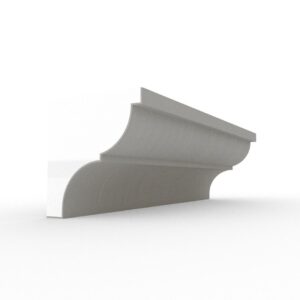 Cornicione in polistirolo resinato 3 - moderno - larghezza 20 cm